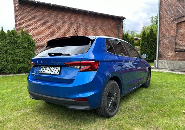 Skoda Fabia cena 86900 przebieg: 8000, rok produkcji 2023 z Wrocław małe 191